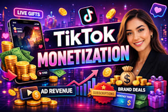 do tiktok promotion, grow tiktok, titok follower and tiktok monetization