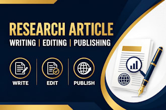 write edit and publish research article in scopus q1 q2 ssci sci indexed journal