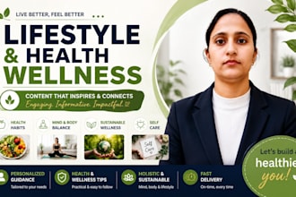 write engaging lifestyle, wellness and health blog posts