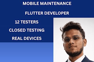 provide 12 testers for 14 days for google play closed testing