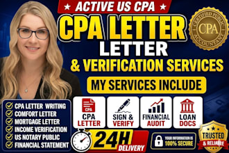 sign CPA letter CPA audit financials CPA review financial statement bookkeeping