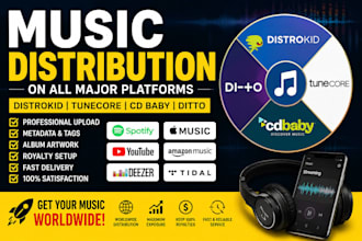 fix music distribution issues distribute music distrokid tunecore cd baby amuse