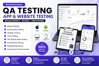 qa review app testing QA testing website testing IOS android user experience
