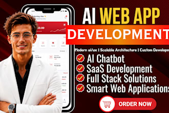 do ai web development, full stack website, ai software, ai chabot