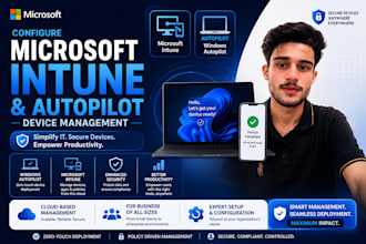 configure microsoft intune and autopilot device management
