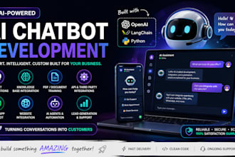 build custom ai chatbot for whatsapp, or telegram using gpt