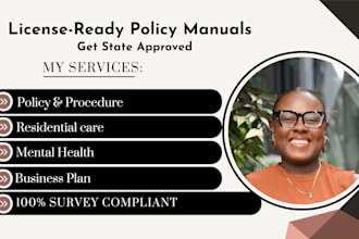 do mental health business plan and policy and procedure for residential care