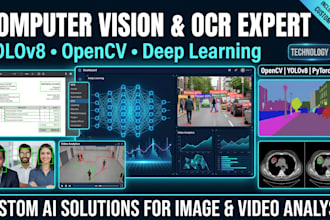 build computer vision, deep learning, opencv, ocr, yolov8, image segmentation