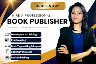 edit, proofread, design and typeset your manuscript