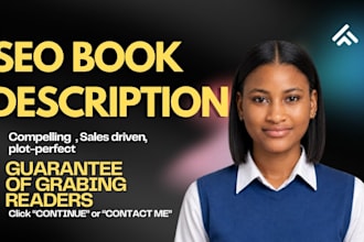 write amazon kindle book description book blurb