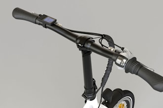 design 3d bmx bike folding bike automotive design 3d cad model and render design