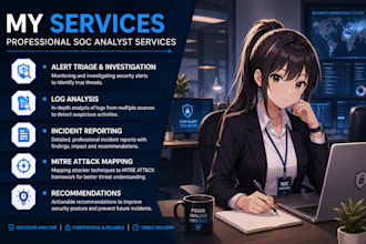 analyze soc alerts and write security incident reports