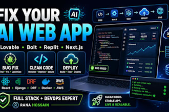 develop and deploy any web app