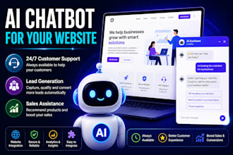 develop an ai customer support chatbot