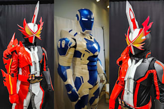 create custom 3d cosplay armor costume helmet weapon cosplay props