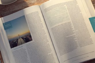 design a professional book layout and interior formatting