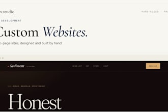 build a fast, modern multi page website