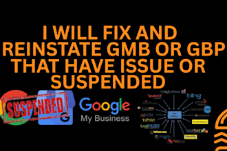 fix, reinstate, suspended suspension google my business gmb profile successfully