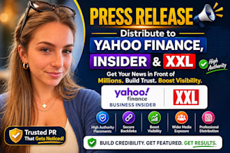 do press release on yahoo finance, improve ORM with tmz news