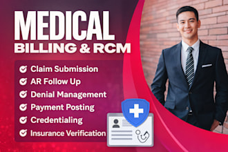 handle medical billing, revenue cycle management, and claims