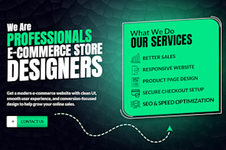 design ecommerce online store website