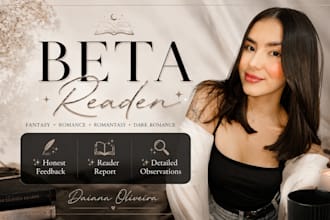 beta read your story and give extensive feedback