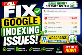 fix google search console indexing issues on wordpress