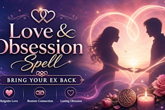 provide a powerful love spell and obsession spell to bring your ex back
