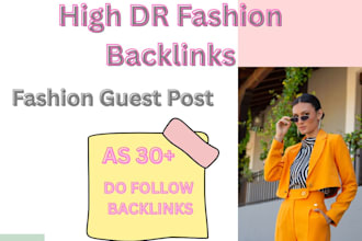 do fashion blogger outreach and SEO backlinks