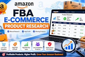 do amazon fba e commerce product research