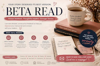 beta reade, honest feedback for authors