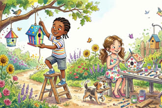 write children book story, kids story, ghost writing story