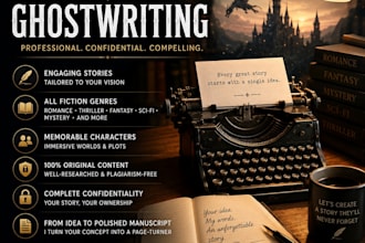 do fiction ebook ghostwriting professionally