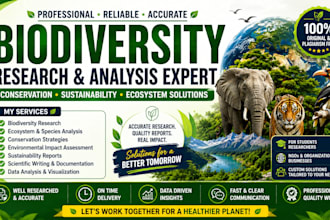 provide biodiversity and ecosystem research services