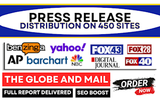 top press release distribution and press release writing global PR distribution