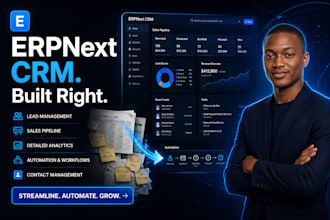 setup and customize erpnext CRM for lead management, erpnext CRM sales pipeline