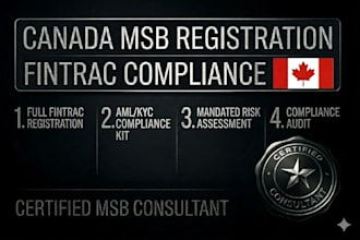 do canada msb registration, fintrac license, and aml compliance