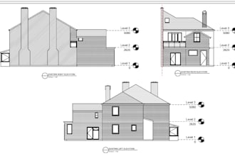 make planning permission and building regulation drawings for UK