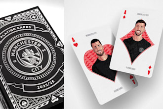 design a premium playing card deck for you