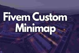 make your fivem server look premium with a custom minimap fivem minimap