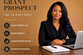 research targeted grant opportunities and create a premium grant prospect list