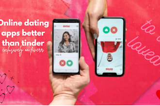 develop a custom dating app and online dating website like tinder