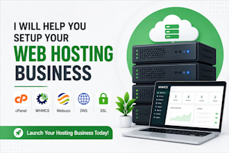 help you set up and launch a profitable web hosting business