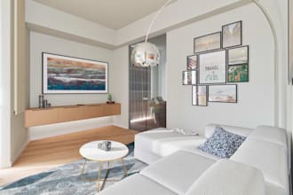 design and photorealistic render your living room