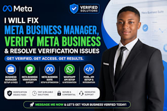 fix meta business manager verify meta business and resolve verification issues