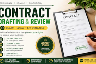 draft professional contracts and agreements ndas drafting freelance contract