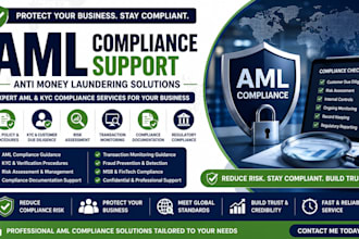assist with aml compliance policies and kyc procedures