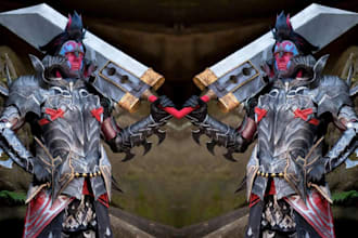 custom anime cosplay armor dark knight costume wearable helmet 3d mask prop stl