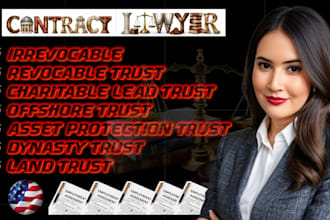 draft charitable lead trust and advanced charitable planning documents