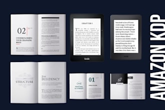publish ebook and paperback on amazon kdp, ingramspark, lulu, barnes and nobles